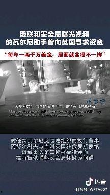 纳瓦尔尼爆料视频,揭露政坛黑幕与权力斗争